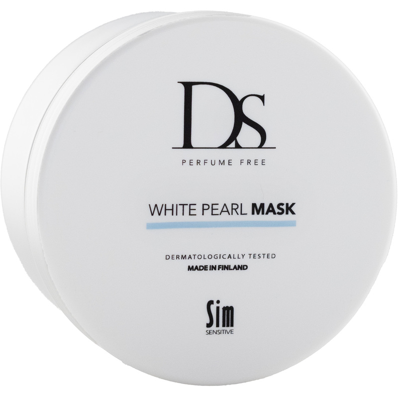 DS White Pearl Mask 250 ml – Kirkastava hiusnaamio vaaleille ja käsitellyille hiuksille