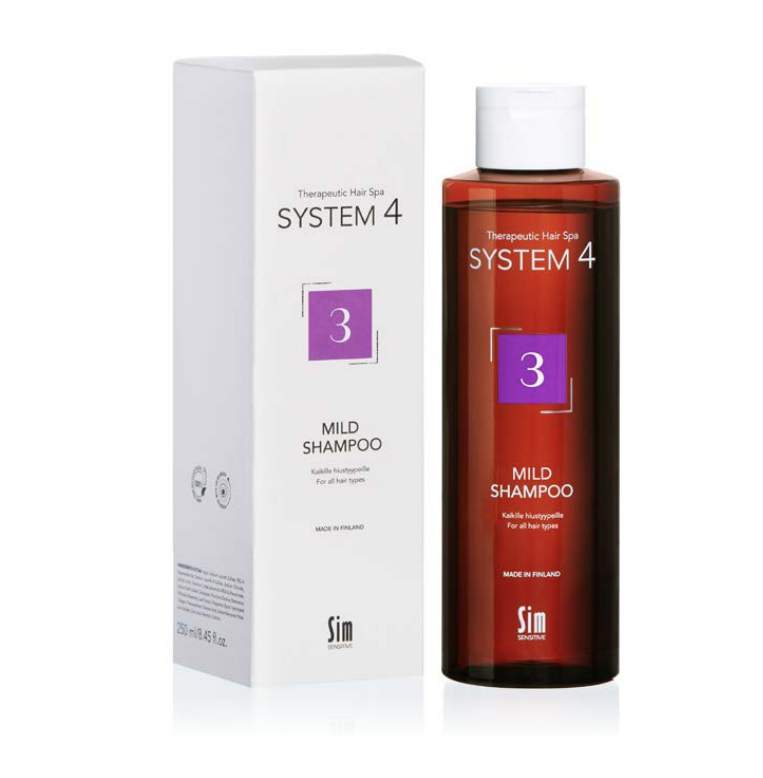 SIM System4 – Mild Shampoo 3 – Mieto erikoisshampoo – 250ml